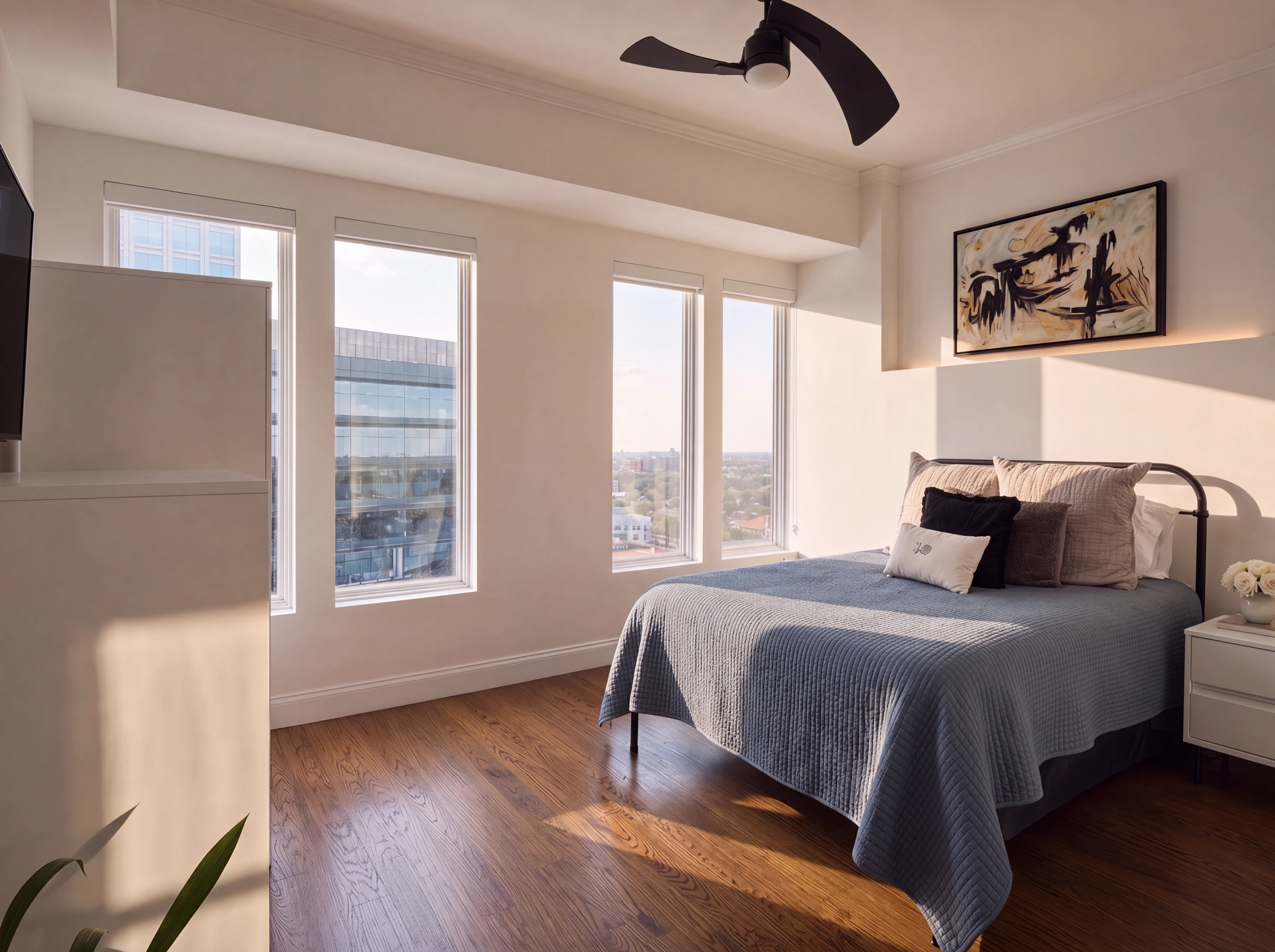 Bedroom at 4611 Travis Street #1100