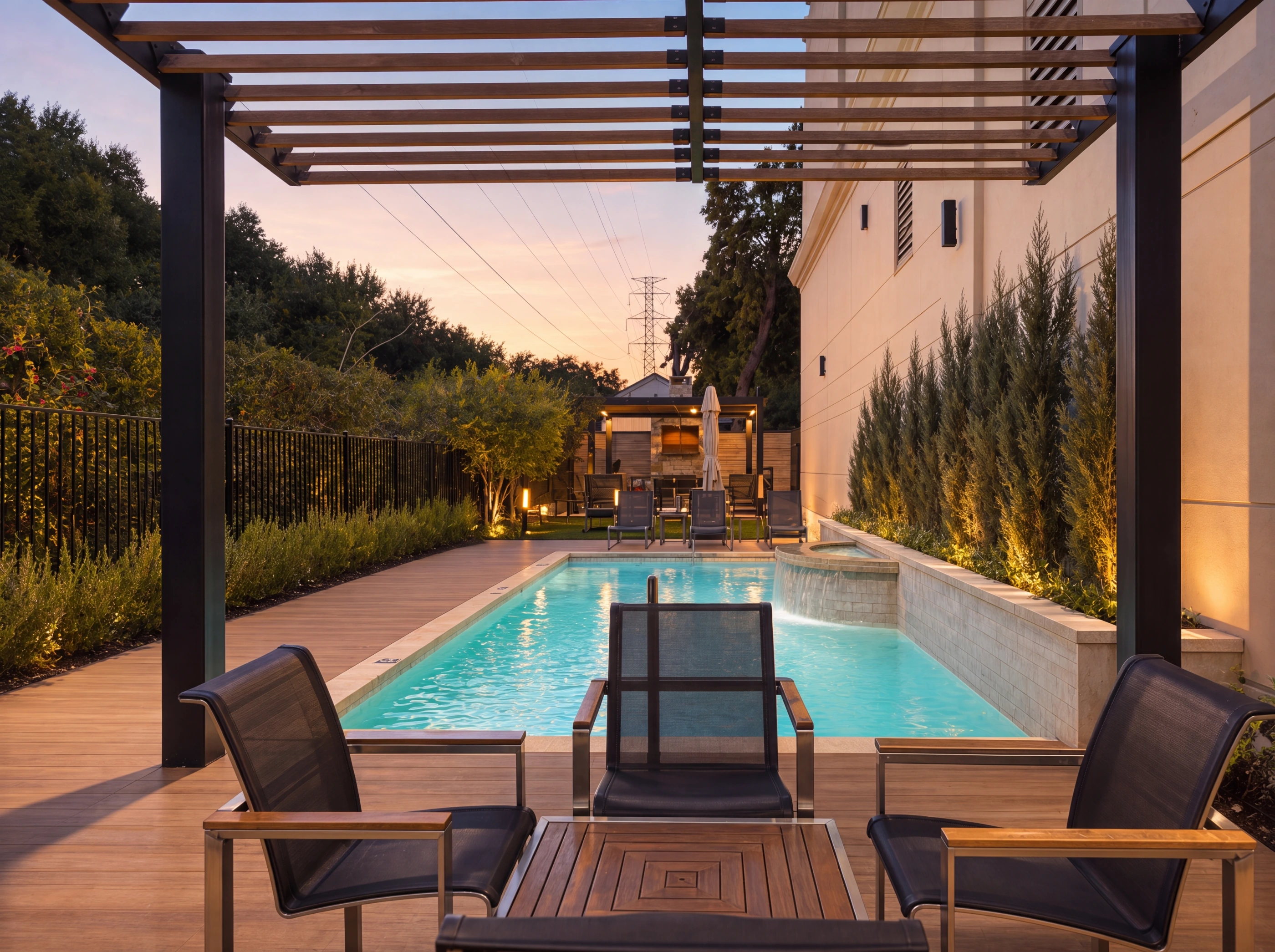 Pool deck